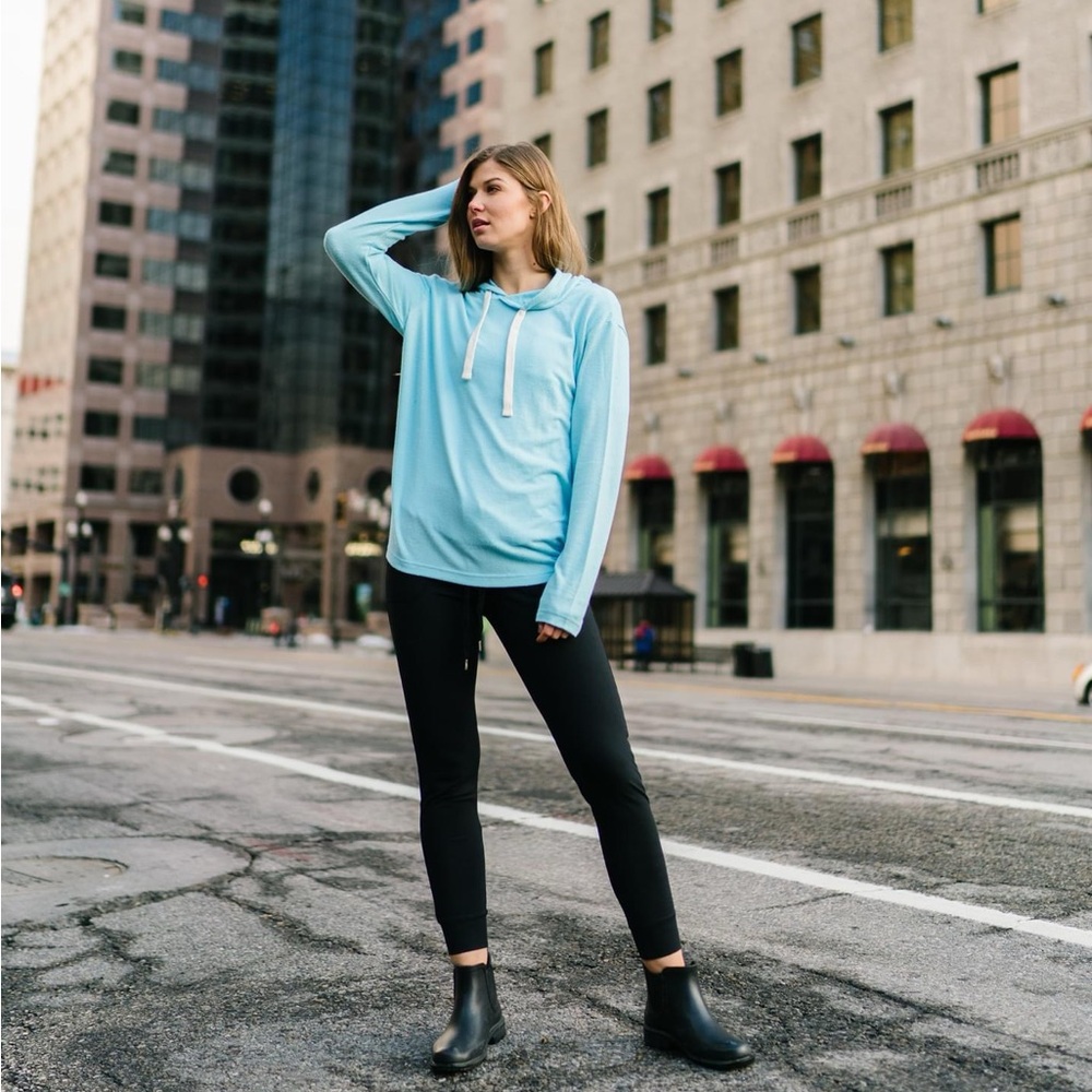 Turquoise Boyfriend Sweater